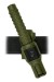 Manganello Verde Antiscivolo con Fodero Temprato Pieghevole ESP Tactical da 16 pollici Polizia Carabinieri Guardie Giurate Autodifesa Esercito Art. TO037