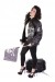 Giacca Motociclista Vera Pelle Ricamata Jacket Bikers Skull Genuine Leather FINE SERIE ULTIMI PEZZI   Art. NSD-BIKERS