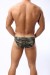 Mutande Slip Uomo Eros Mimetico Woodland Militare Idea Regalo Art.ALI-SLIP