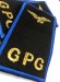 Tubolari Ricamati Bordo Azzurro GPG Guardia Particolare Giurata - GPGIPS - con AQUILA  Art.GPG-AQUILA