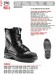 Stivaletto Boots Scarponcini in Pelle idrorepellente Jolly Safety Footwear Nero 9600-A Art. 9600/A