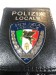 Portafoglio Portadocumenti con Placca Fissa Polizia Locale VENDITA RISERVATA Italia Placca AS19 Art. 600VPL13