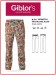 Pantaloni Cuoco Chef Medicale Alan  Giblor's  Italia Art. 16P08P334-B  