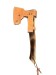 Ascia Artigianale Accaio C70-1095 Manico in legno Kiker con Fodero Cuoio Art. ASCIAM74