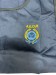 Corpetto Gilet Fratino Gabardine Blu Con Rifrangenze Ricamo Petto e Schiena  Ass. Europea Operatori di Polizia AEOP Telecasting  Art. TEL-AEOP