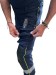 Pantalone Elasticizzato Professionale Certificato Levante Blu Navy Bordatura Gialla Protezione Civile Soccorso Sanitario 118 Art. 26049