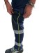 Pantalone Elasticizzato Professionale Certificato Levante Blu Navy Bordatura Gialla Protezione Civile Soccorso Sanitario 118 Art. 26049