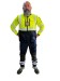 Giubbino LEVANTE Professionale Certificato Elasticizzato Protezione Civile  Soccorso Sanitario 118 Originale  Giallo Fluo' + Blu Art. 26048