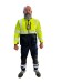 Giubbino LEVANTE Professionale Certificato Elasticizzato Protezione Civile  Soccorso Sanitario 118 Originale  Giallo Fluo' + Blu Art. 26048