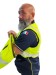 Giubbino LEVANTE Professionale Certificato Elasticizzato Protezione Civile  Soccorso Sanitario 118 Originale  Giallo Fluo' + Blu Art. 26048