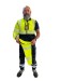 Giubbino LEVANTE Professionale Certificato Elasticizzato Protezione Civile  Soccorso Sanitario 118 Originale  Giallo Fluo' + Blu Art. 26048