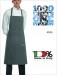 Grembiule Cucina Pettorina con Tascone cm 90x70 Bip Apron Grei Mix Art. 6103067C