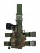 Fondina Cosciale Tactical in Cordura  Militare Esercito Polizia Carabinieri GPG IPS Vega Holster Italia Art. PA270