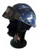 Casco Elmo Protettivo Completo di Occhiali Antifumo Sicor Professionale Antincendio Boschivo Soccorso Tecnico Protezione Civile EOM R5840X – EOM Art. 5423200101