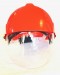 Casco Elmo Rosso Protettivo Completo di Visiera Sicor Professionale Antincendio Boschivo Soccorso Tecnico Protezione Civile Covin19 EDL-01 Art. 05050/010/019