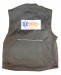 Gilet Multitasche New Safari Blu Navy Con Ricami 118 Soccorso  Petto Schiena  Art.987532-118S