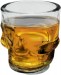 Vin Bouquet FIA 471 Set di 4 Bicchieri di Vetro Tipo Teschio per Whisky, Vodka, Liquore Art. FIA471
