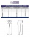 Pantalaccio Pantaloni Coulisse Unisex Cuoco Chef Pasticcere NEW YORK Nero Bianco Isacco Art.044668