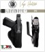 Fondina in Cordura da Fianco Professionale Termoformata Vega Holster Italia Polizia Vigilanza Carabinieri  Art.FP2