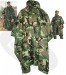 Telo Poncho Rip Stop Impermeabile Antipioggia Woodland Pioggia Temporale Militare Soft Air Caccia Pesca Art. 08524J