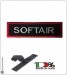 Patch Toppa Lineare Ricamata con Velcro CC  Soft Air Art.NSD-R2