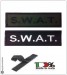 Patch Toppa Lineare Ricamata con Velcro S.W.A.T.Art.NSD-R8