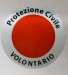 Adesivo 3M Per Paletta Rosso Protezione Civile Volontari Senza Logo Art. R00127