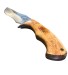 Coltello Artigianale con Fodero Cuoio Lama Fissa Maru 29.00 cm Caccia Escursioni Alpinismo Idea Regalo Art. COL8C