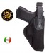 Fondina da Cintura in Cordura Nera Professionale  Vega Holster Italia Art.FT2