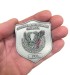 Placca Guardie Giurate Aquila GIPG IPS da applicare nei vari Portafogli 600 602 561 Ascot  Ascot Italia Art. FAST-01