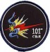 Patch Toppa Ricamata  101° CBR Aeronautica Militare Art.EU099