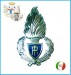 Fregio Grande Metallo per Berretto Tesa Polizia Penitenziaria Art.NSD-FPP