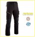 Pantalone Professionale Certificato Vertical Originale Reverse Blu Navy Bordatura Gialla Protezione Civile Soccorso Sanitario 118 Art. 518UT
