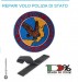 Toppa Patch Ricamata con Velcro Polizia 5° Reparto Volo Reggio Calabria Art.PS-VOLO-4
