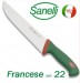 Linea Premana Professional Cuochi Chef Knife Coltello Francese Affettare cm 22 Sanelli Italia Art.100622