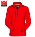 Pile Maglione Maglioncino Zip Collo Rosso Fluo' DOLOMITI+ Payper Art. DOLOMITI+R