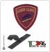 Patch Toppa Polizia di Stato Squadra Pantera Volante Ricamata con Velcro Art.EU522V