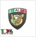 Patch Toppa Scudetto con Velcro Ricamato ITALIA + LOGO GPG IPS Art.IT-GPGIPS