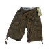 Bermuda Pantaloncini Stone washed Con Cintura Marroni  FINE SERIE Art. FOSTEX-XX  
