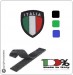 Scudetto Patch Ricamato Italia - Blu Verde Nero - con Velcro Art.NDD-ITALIA