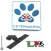 Patch Toppa Scudetto Ricamo a Macchina Con Velcro Medico Infermiere Soccorritore Veterinario Mod 2 Art.NSD-PV2