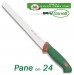 Linea Premana Professional Knife Coltello Pane cm 24 Sanelli Italia Cuochi Chef Approvato dalla F.I.C. Federazione Italiana Cuochi Art. 302624