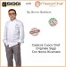Giacca Cuoco Chef ANDRIAN Profili Grigio Siggi Horeca Personalizzata con il Tuo Nome Ricamato Art.28GA0193