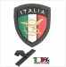 Patch Toppa Scudetto con Velcro Ricamato ITALIA + LOGO Guardia di Finanza A.T.P.I. Art.IT-ATPI