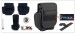 Borsetto Tasca Multiuso per Cinturone Cordura Vega Holster con Ricamo a Velcro  Polizia di Stato  Art. 2G66-PS