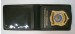Portafoglio in Pelle con Placca Estraibile ass. europea Operatori polizia A.E.O.P. NEW Vega Holster Art. 1WE124
