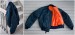Giubbino Pilota Bomber Aeronautica Militare Mod. MA1 Pilota Verde Interno Arancione Art. 10403001