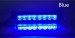 Lampeggiante Strobe  New Car Styling 8 LED Blu Auto LED Emergenza Polizia Carabinieri Vigilanza GPG IPS Art. STROBE-ALI-1