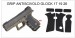 Novità Grip Antiscivolo Adesivo per Glock 26 19 17  Utilissimo e Professionale Sia per Uso Sportivo che Uso Militare Art.GRIP-1 