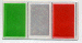 Distintivo Rifrangente Bandierina Italia da Cucire  cm. 5,1 x 2,6 Eumar Art. 06542